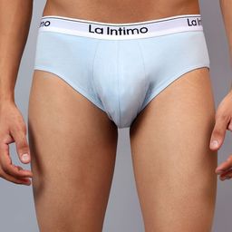 La Intimo Low-Rise Basic Briefs LXMUBR03LB-picture-16