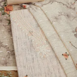 Soch Printed Linen Unstitched Dress Material-image-94