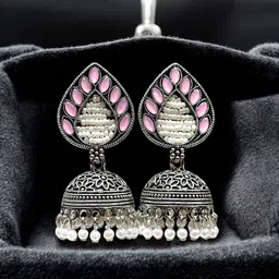 Anouk Geometric Jhumkas Earrings image 2