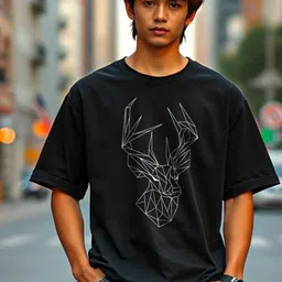 MaverIQ Men Printed Organic Cotton T-shirt-picture-23