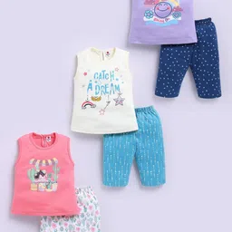 Mars Infiniti Girls Printed Top with Capris-picture-36