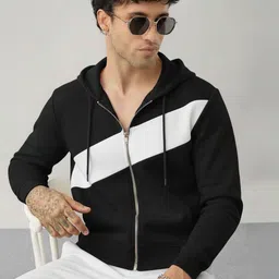 Try This Colourblocked New Basics Hooded T-shirt-picture-30