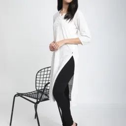 R&B Black Cotton Leggings image 4