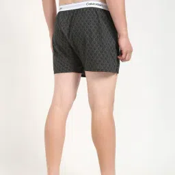 calvin klein jeans Calvin Klein Underwear Green Mid Rise Logo Slim Fit Boxer image 4