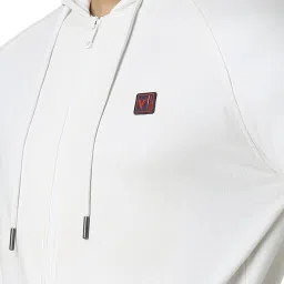 Van Heusen white Solid Sweatshirts image 4
