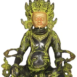 Exotic India Black Religious Idol Showpiece-image-61