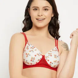 Clovia Multicolor Non Wired Padded T-Shirt Bra-picture-27