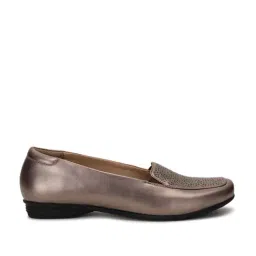 Bata Women's Grey Casual Loafers-image-64