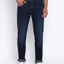 Wrangler Dark Blue Skinny Fit Low Rise Jeans-picture-31