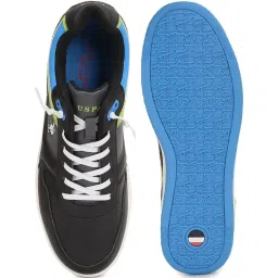 U.S. Polo Assn. Men's KAYSON Black Casual Sneakers image 4
