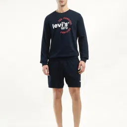 Levi's Black Cotton Regular Fit Shorts image 4