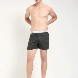 calvin klein jeans Calvin Klein Underwear Green Mid Rise Logo Slim Fit Boxer image 5