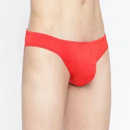 La Intimo Red Comfort Fit Briefs image 4
