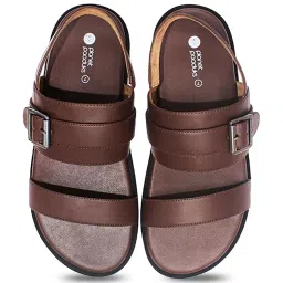 planet paaduks Paaduks Men's AM to PM Brown Sling Back Sandals image 4