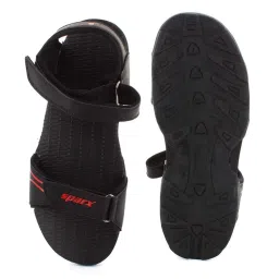 Sparx Men's Black Floater Sandals image 4