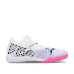 Puma Men's FUTURE 7 Pro Cage White Football Shoes image 4