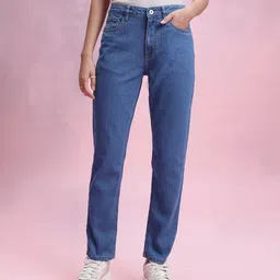 DressBerry Women High-Rise Stretchable Boyfriend Fit Jeans-image-76