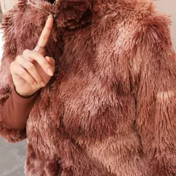 Campus Sutra Brown Regular Fit Jacket image 4