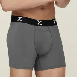 XYXX Teal & Grey Regular Fit Boxers - Pack of 2 image 3
