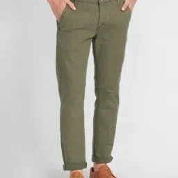 U.S. Polo Assn. Denim Co. Olive Cotton Slim Tapered Fit Jeans-picture-18