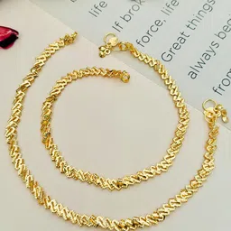 Anouk Set Of 2 Gold-Plated Anklets image 3