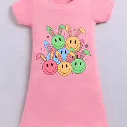 Todd N Teen Girls Printed Nightdress-image-57