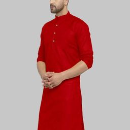 ANUJ FASHION Men Blended A-Line Kurtas-picture-8