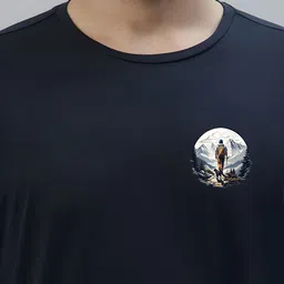 SZN Men Printed Applique T-shirt image 3