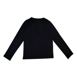 Disney by Wear Your Mind Boys Black & Red Printed Round Neck T-shirt image 2