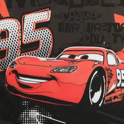 Disney by Wear Your Mind Boys Black & Red Printed Round Neck T-shirt image 3