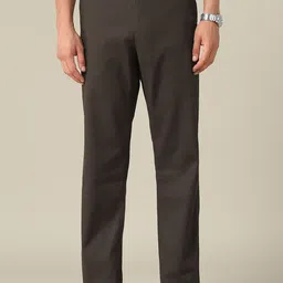 U.S. Polo Assn. Men Textured Straight Fit Trousers-picture-33