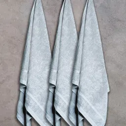 Himeya Grey 3 Cotton 350 GSM Bath Towel-picture-57