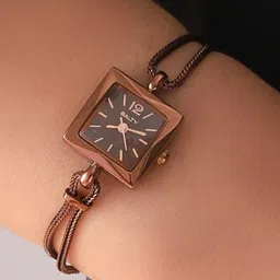 SALTY Women Iconic Square Vintage Analog Watch WT-S-0026-BR-BR-picture-17
