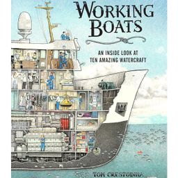 penguin random house Working Boats: An Inside Look at Ten Amazing Watercraft Story Book by Tom Crestodina - English-picture-4