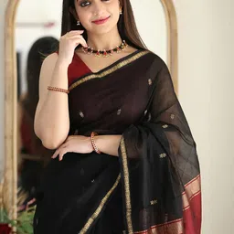 Mitera Woven Design Designer Banarasi Saree image 4