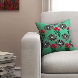 SEJ by Nisha Gupta Green Cushion Covers - Set of 1-picture-41
