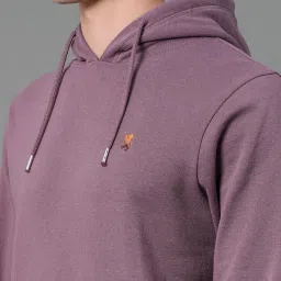 Red Tape Mauve Regular Fit Hooded Sweatshirt image 4