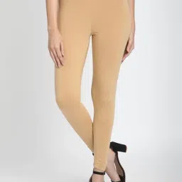 R&B Beige Cotton Leggings-picture-19