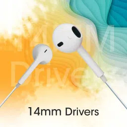 Zebronics White Zeb-Buds 30 3.5mm Stereo Wired in Ear Earphone with Microphone image 4