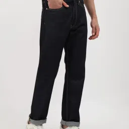 Calvin Klein Blue Cotton Regular Fit Jeans image 4