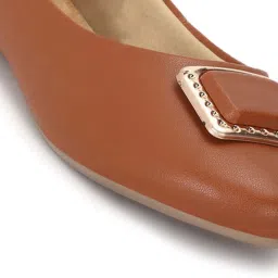 Van Heusen Women's Brown Flat Ballets image 4