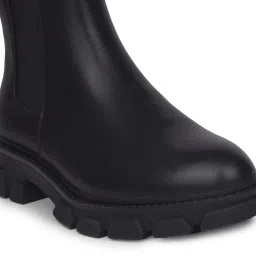 Nine West Women's Black Chelsea Boots image 4