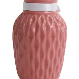 De Maison Decor Pink Ceramic WaveCera Vase image 5