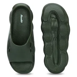 Yuuki Men's BREEZY Olive Slides image 4