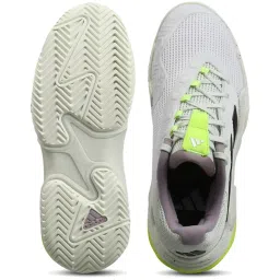 Adidas Women's Barricade 13 White Tennis Shoes image 4