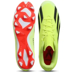 Adidas Men's X CRAZYFAST CLUB FxG Lime Football Shoes image 4