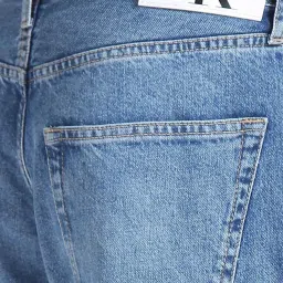 Calvin Klein Denim Medium Cotton Straight Fit Jeans image 4