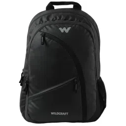 Wildcraft Ace 2 Black Polyester Solid Laptop Backpack - 25 Ltrs image 4