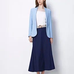 Cover Story Blue Regular Fit Blazer-picture-33