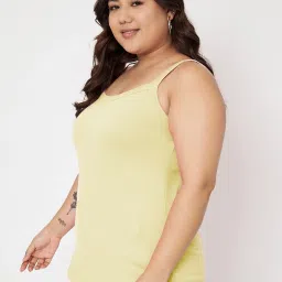 BRINNS Yellow Solid Camisoles image 4